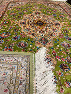 AMU Qom Inspired Silk 120 x 80 cm