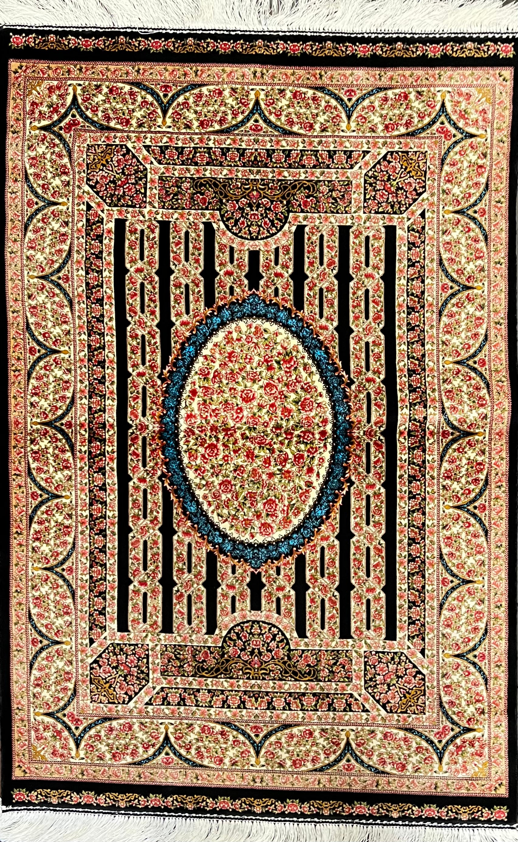 FARIN Qom Inspired Silk 120 x 80 cm