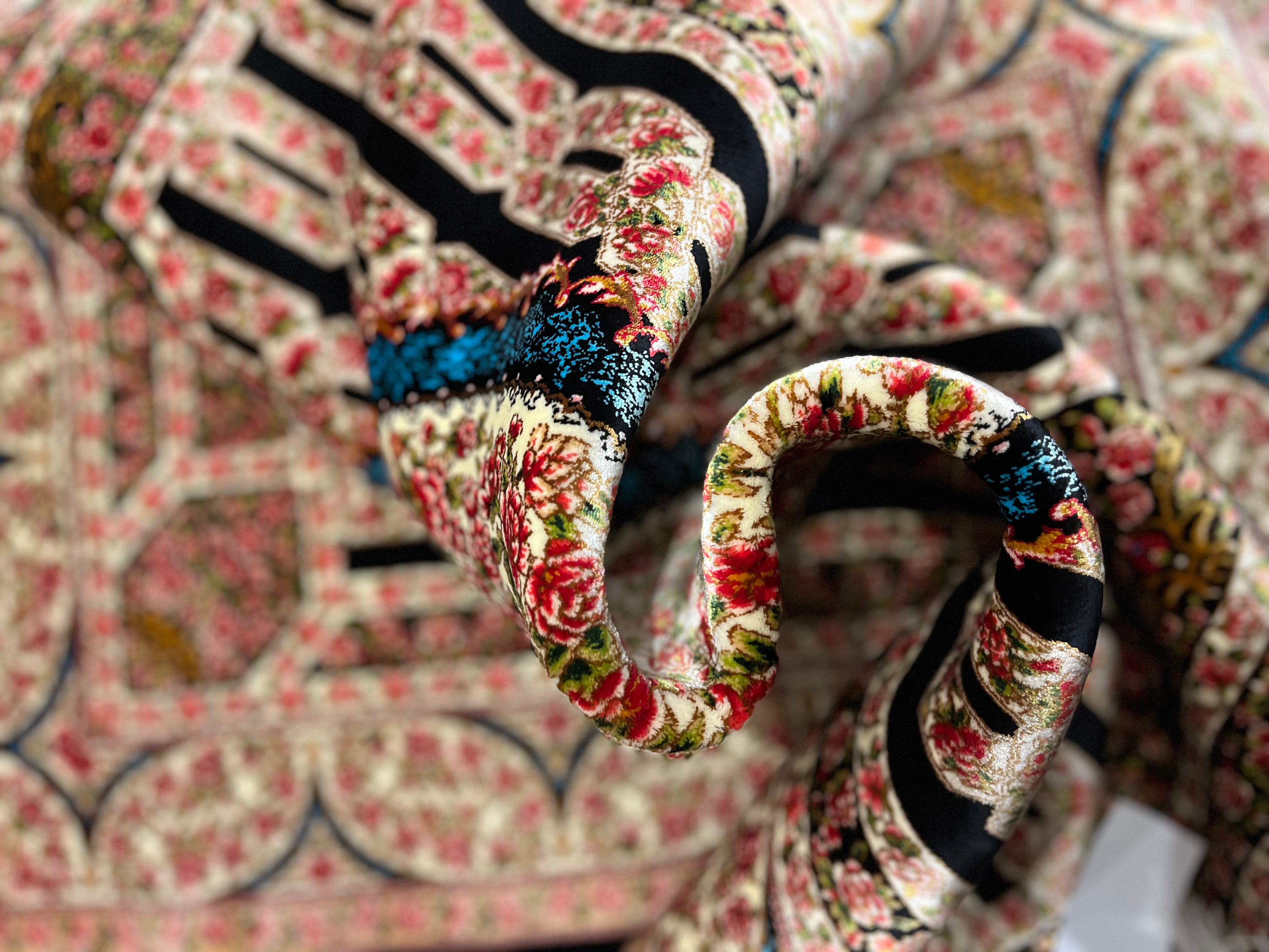 FARIN Qom Inspired Silk 120 x 80 cm