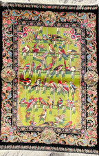 ARMAN Qom Inspired Silk 125 x 85 cm