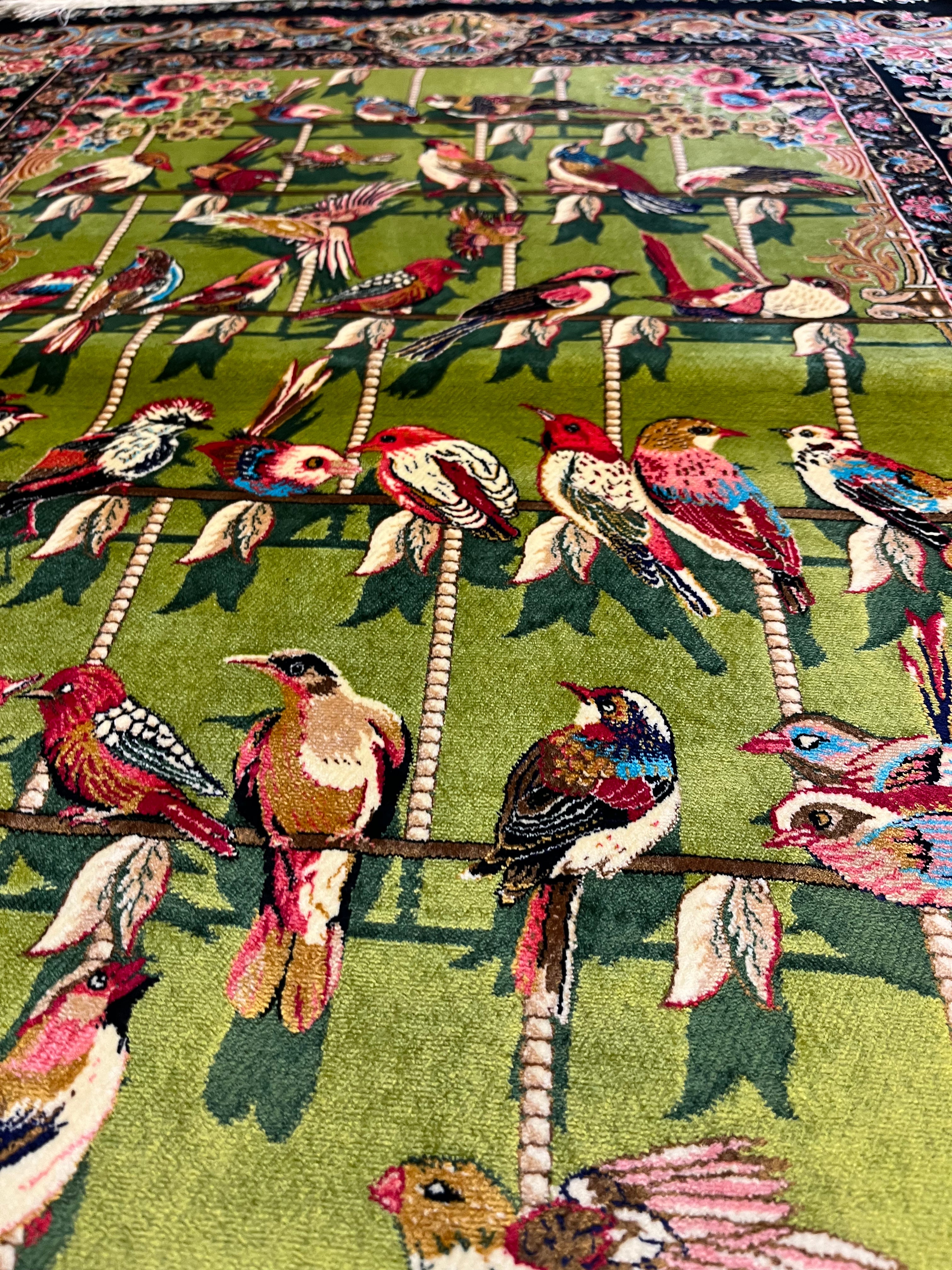 ARMAN Qom Inspired Silk 125 x 85 cm