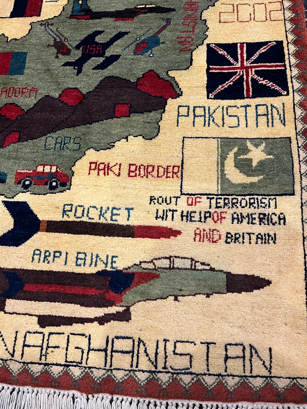 FARID Afghan war 80 x 40 cm