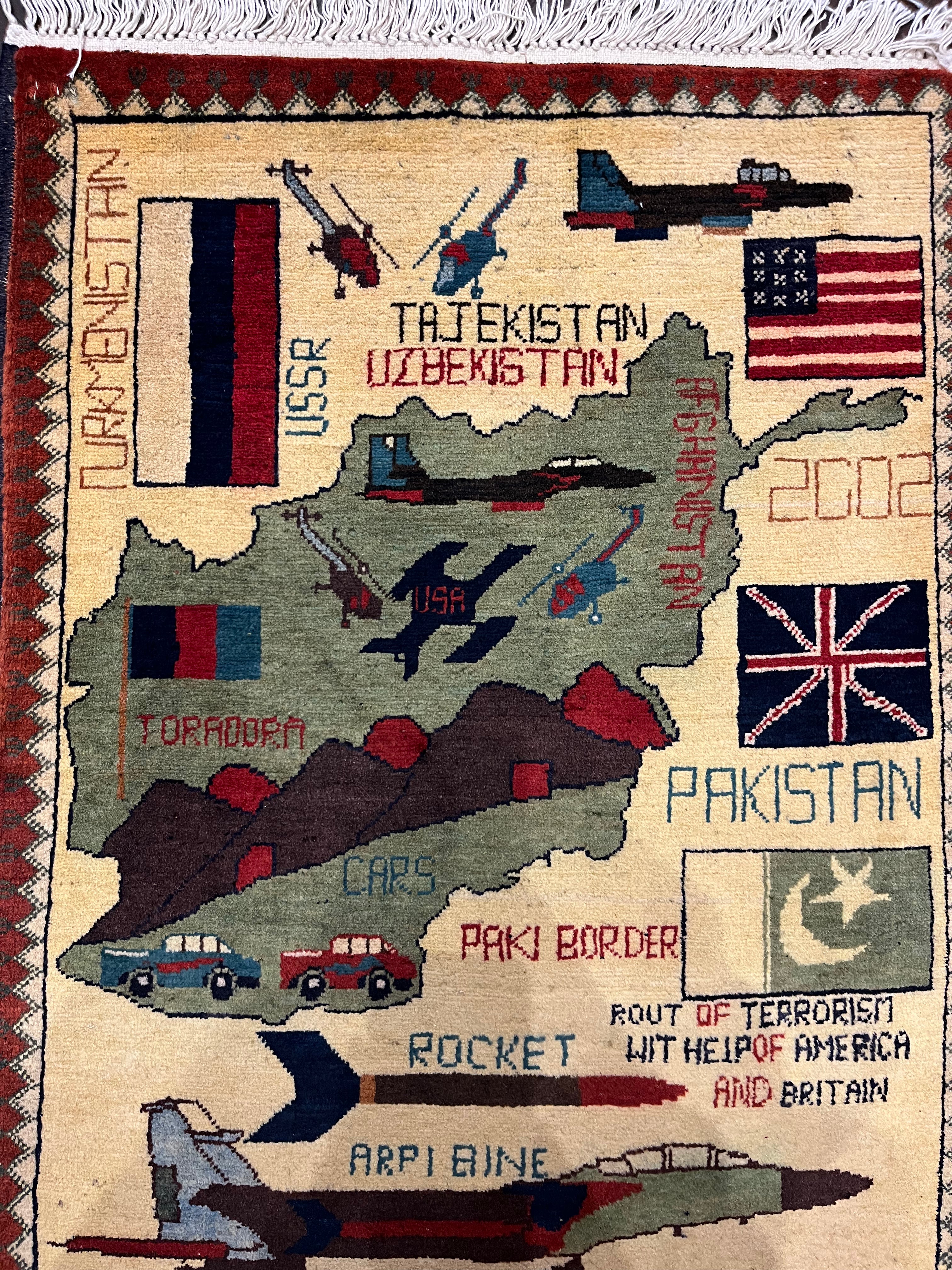 FARID Afghan war 80 x 40 cm