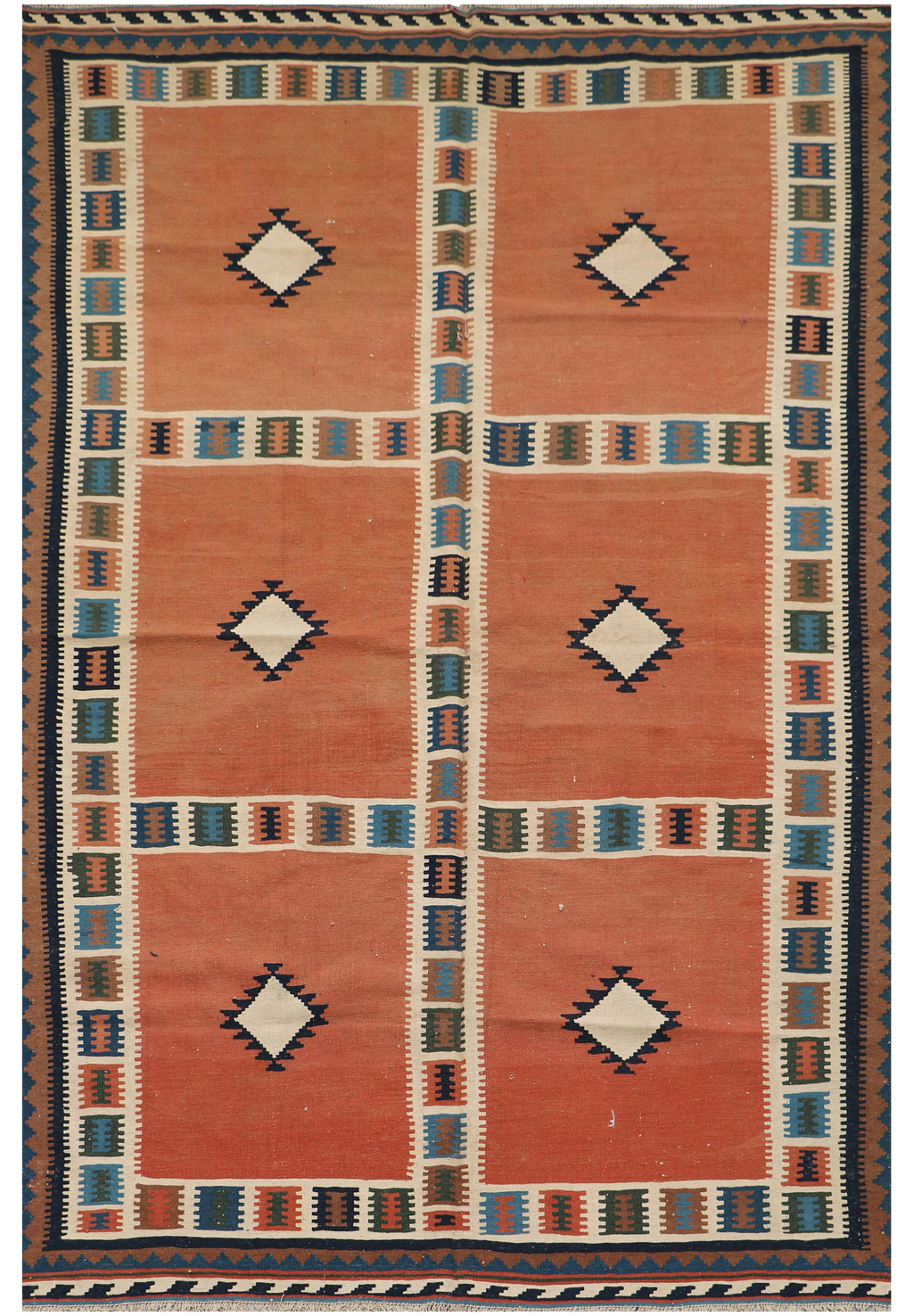 SHAI Qashqai Tribal Kilim 203 x 303 cm
