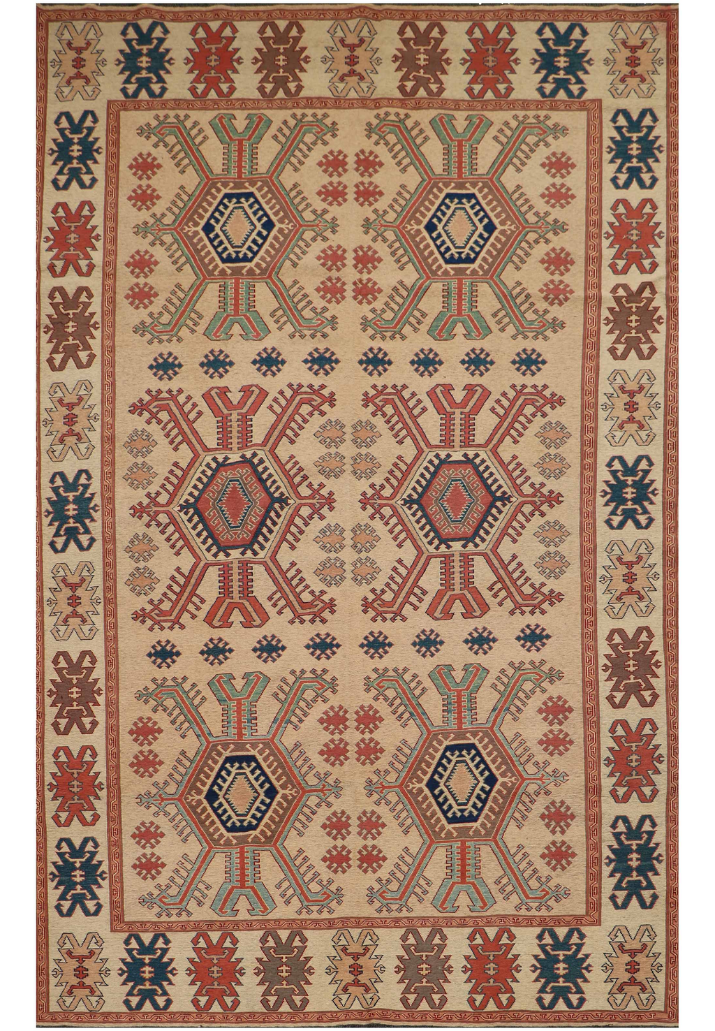 NAZANIN Kazak Kilim Sumak 311 X 209  cm