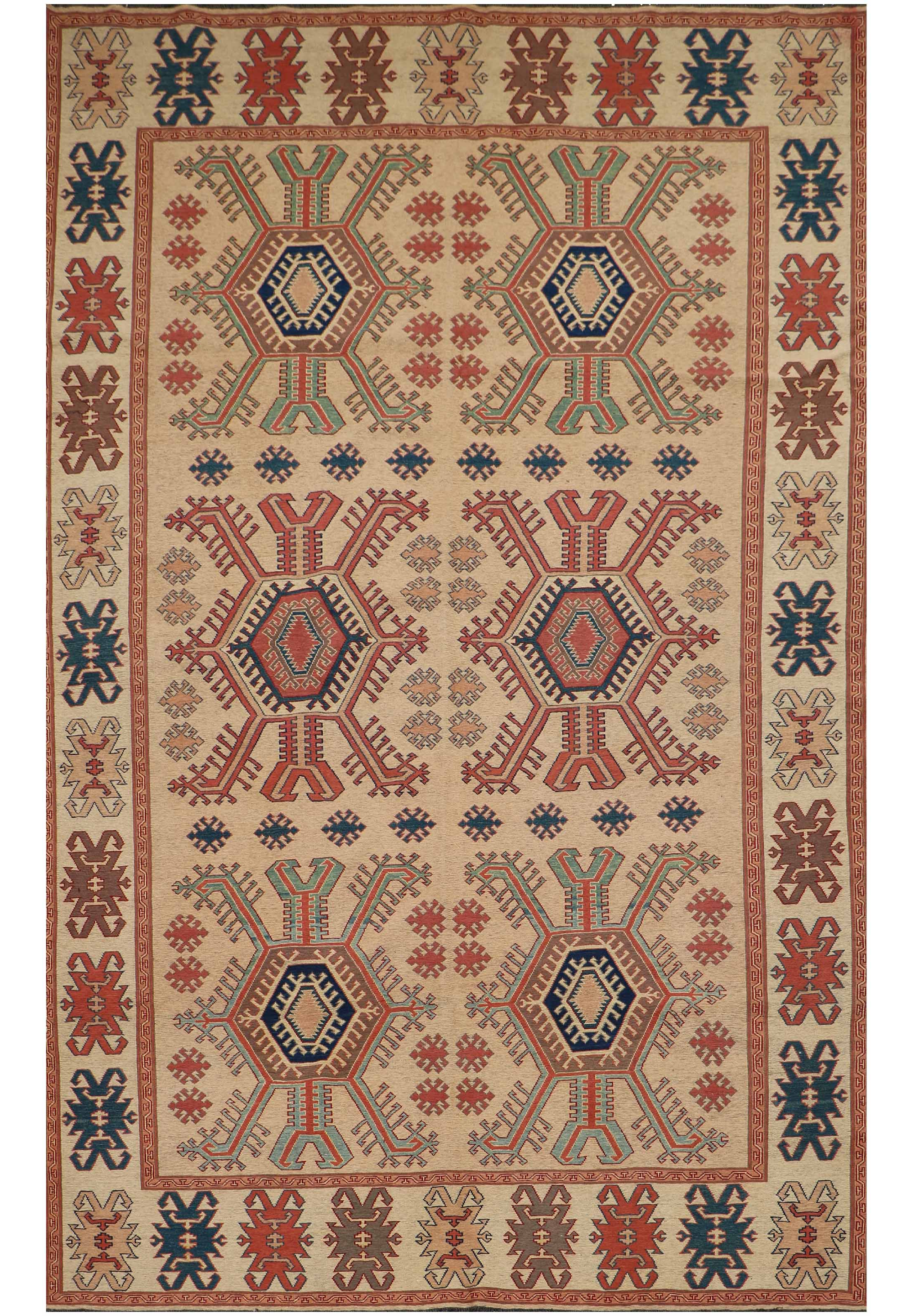 NAZANIN Kazak Kilim Sumak 311 X 209  cm