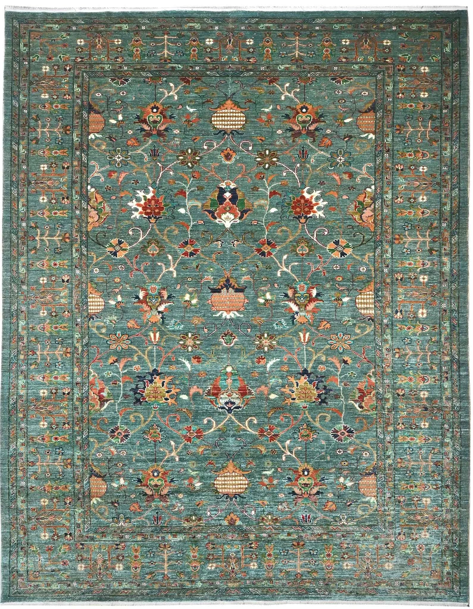 green-red-sultani-design-rug-full