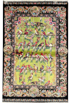 ARMAN Qom Inspired Silk 125 x 85 cm